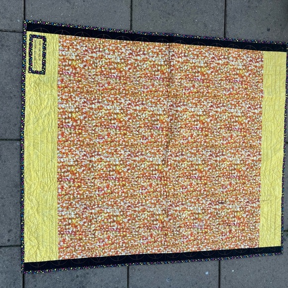 NANAIMO QUILTERS GUILD Handmade Baby Quilt With Cat Pattern 48 x 42” - Picture 7 of 9